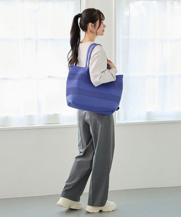 ROOTOTE 3577【ルートート】LT.ミディアム.ルフル.ミクスト-A 03：エッグプラント