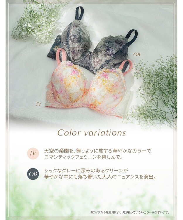 Wing ブラジャー 小さく見せるブラ Wing Lesiage 脇すっきり 背中すっきり 【2900シリーズ】 ブラ PB2901 ウイング／ワコール アイボリー