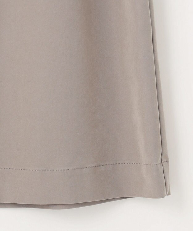 自由区 L 【洗える】ソフトレーヨンツイル スカート モカ