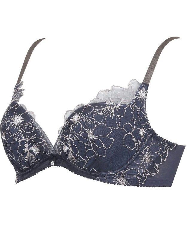 WACOAL 【夏めくブラ】 ブラジャー メッシュ素材(カップ) 吸汗速乾(肌側カップサイド・パッド受け・ワイヤーループ) 背中すっきり レディース BRB465 /ワコール コン