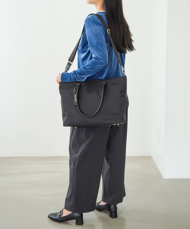 ACE BAGS & LUGGAGE Jewelna Rose グレタ ナイロントートバッグ A4 16251 ジュエルナローズ ブラック