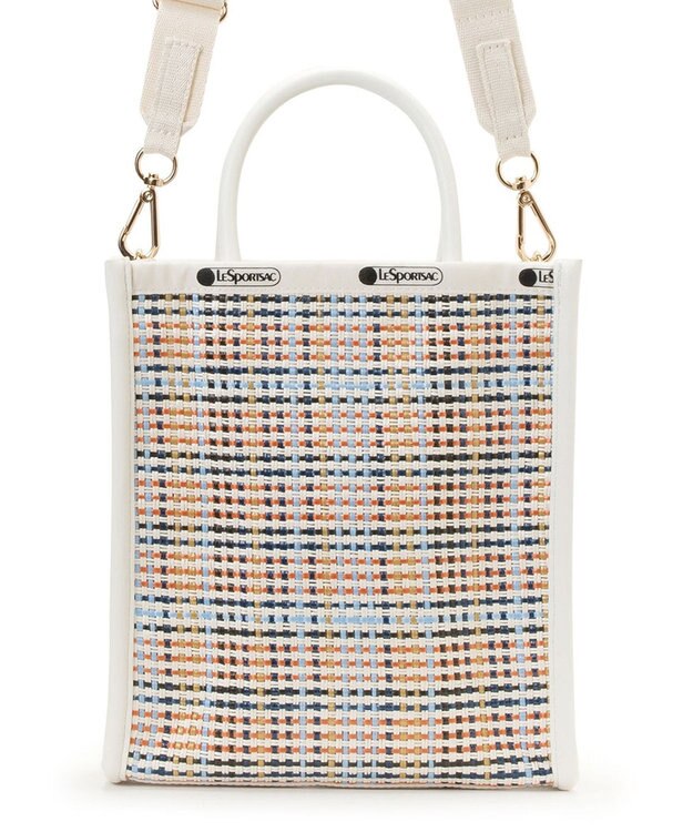 LeSportsac WOVEN MINI N/S TOTE/マルチメッシュサンド マルチメッシュサンド