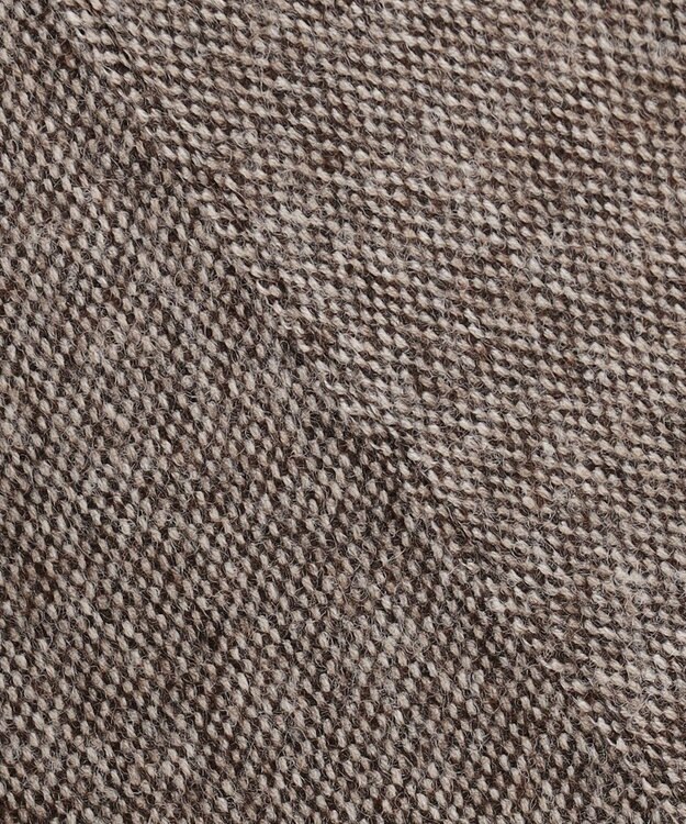 J.PRESS LADIES 【セットアップ対応】ウールストレッチツイード テーラード ジャケット ダークブラウン系