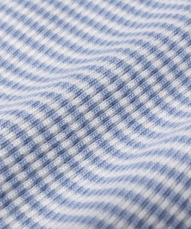 Paul Smith マルチカラーボタン ボーダー タンクトップ グレイッシュブルー