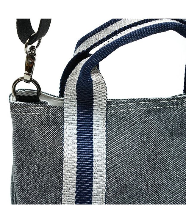 Regalo Felice 【色落ちしないデニム調撥水生地 / 2way】トート小 / REGALO BK(ブラック）