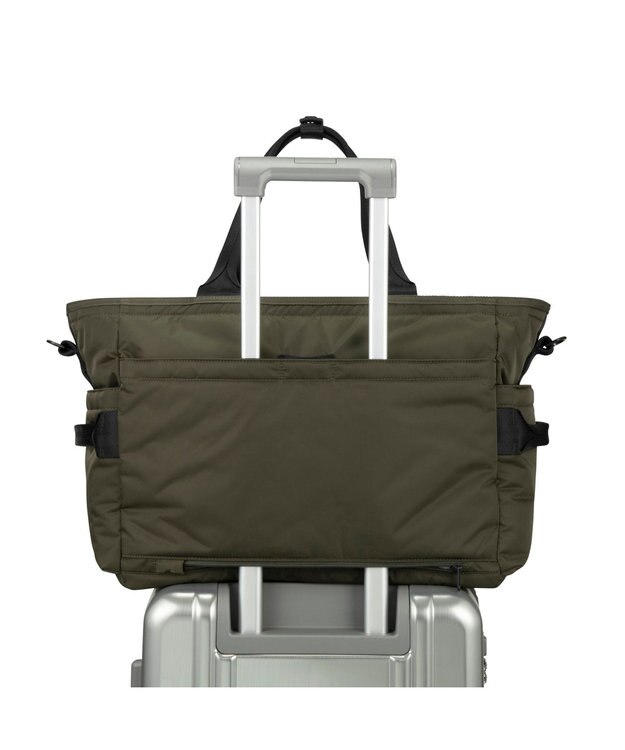 ZERO HALLIBURTON DICROS SOLOシリーズ ロッカートート LL ZHG-B DS 85017 カーキ