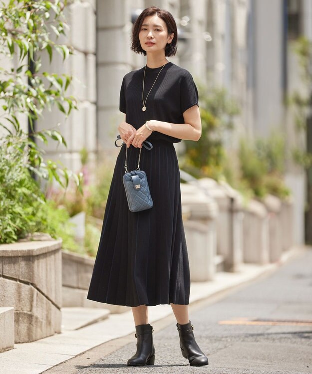 J.PRESS LADIES Merciプレート ネックレス ゴールド系
