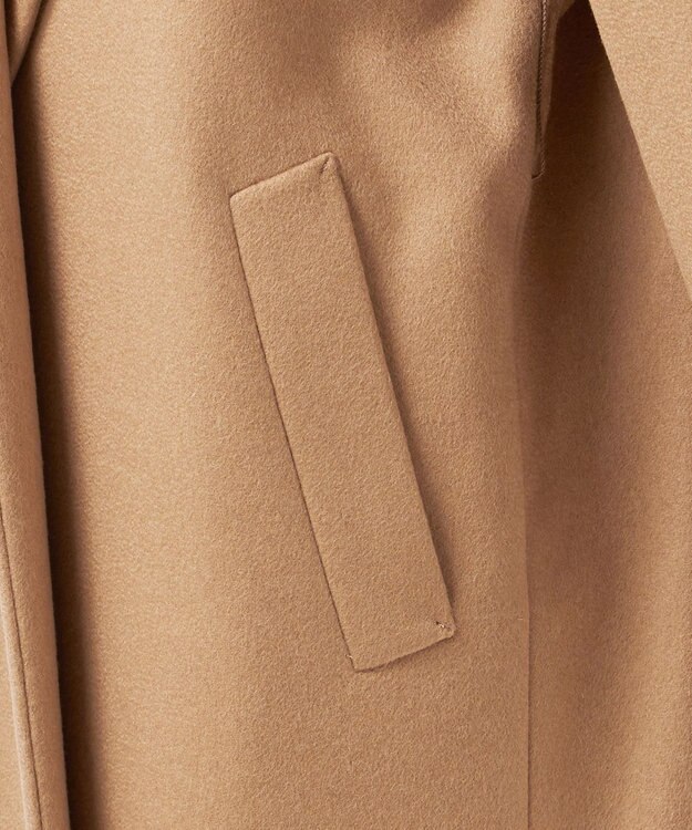 23区 L 【エステータ】ピュアカシミヤコート キャメル系