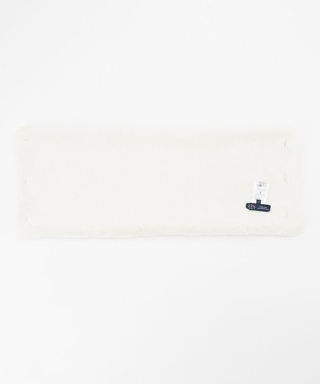 23区GOLF ギフトにも最適！【WOMEN】ニット ネックウォーマー ホワイト系