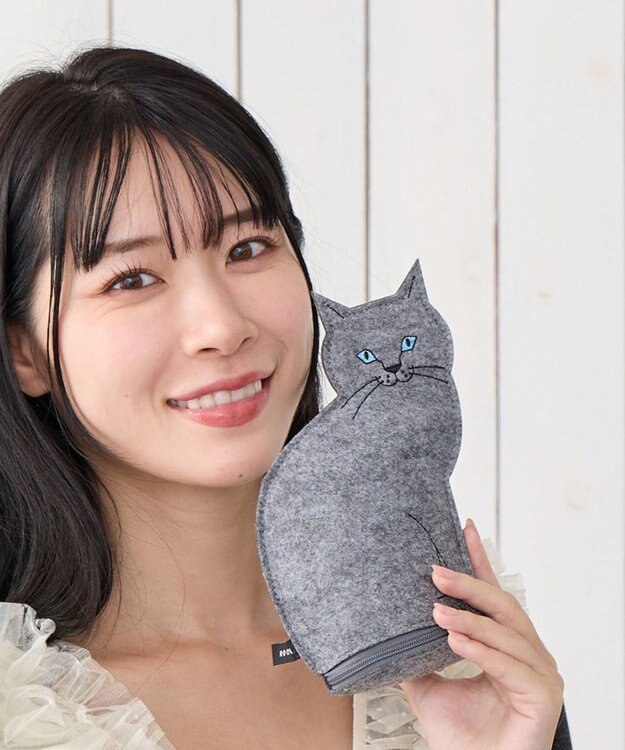 ROOTOTE 3622【ネコポーチ】EU.ウイズルー.オスワリネコ-B 03：ハイ