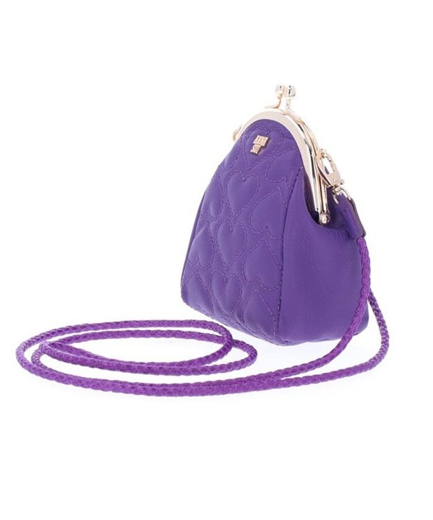 ANNA SUI ハピネス 口金ミニバッグ パープル