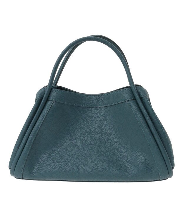 YECCA VECCA 【cache cache】ハンドルシュリンクトート Blue