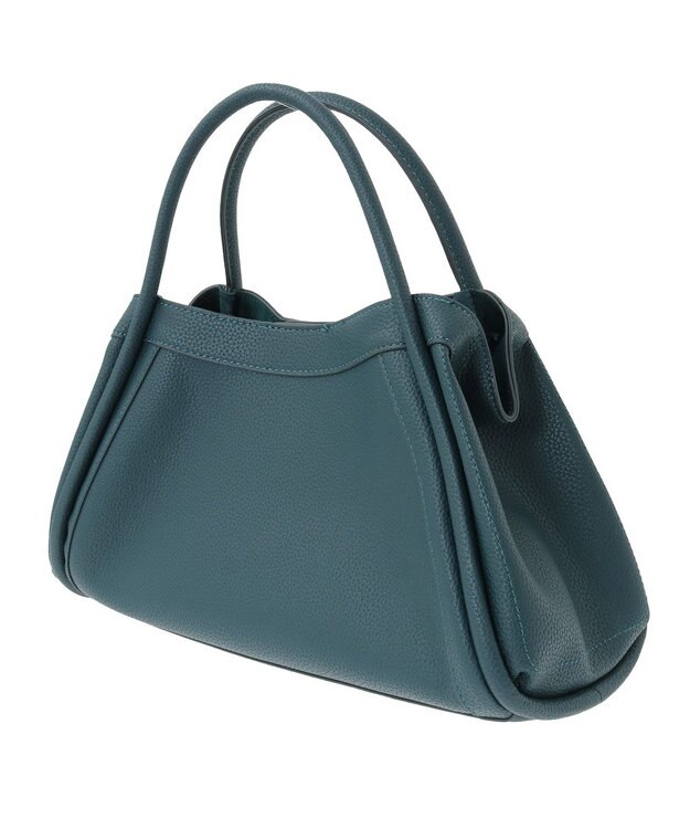 YECCA VECCA 【cache cache】ハンドルシュリンクトート Blue