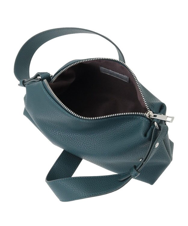 YECCA VECCA 【cache cache】ハンドルシュリンクトート Blue