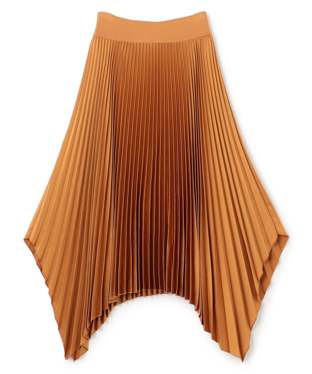 JOSEPH ニットウィーブプリッセ　スカート Clay