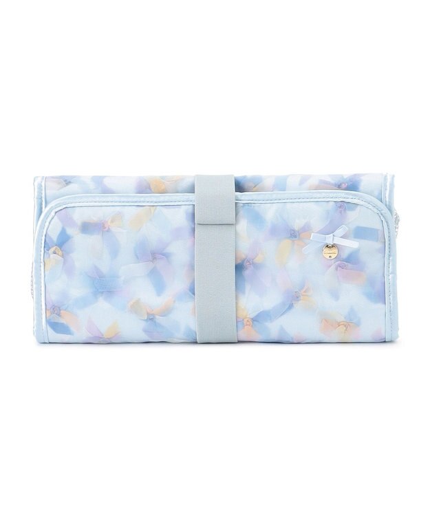 Chacott フラワーオーガンジーロールケース ベビーブルー