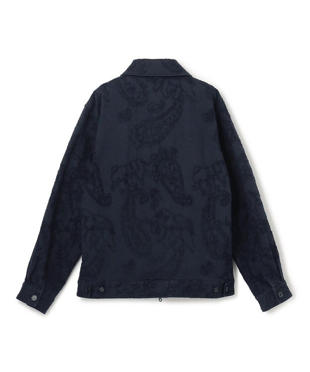 JOSEPH HOMME 【HIGH GRADE LINE】ワラカットエンブロイダリー　ジップアップブルゾン ネイビー系5