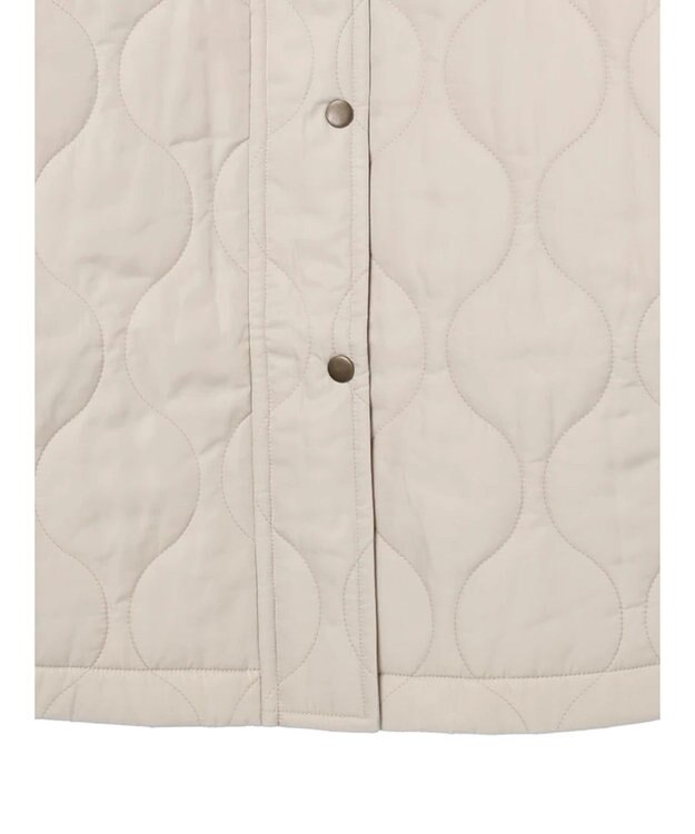 CRAFT STANDARD BOUTIQUE キルティング切替フードコート Beige