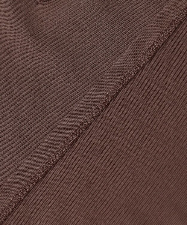 ANY SIS エンボスロゴ Tシャツ ブラウン