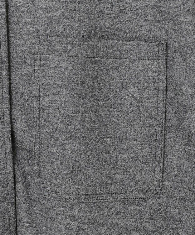 23区 【滝沢眞規子さん着用/VERY掲載/洗える】ウールミルドジャージー シャツ グレー系