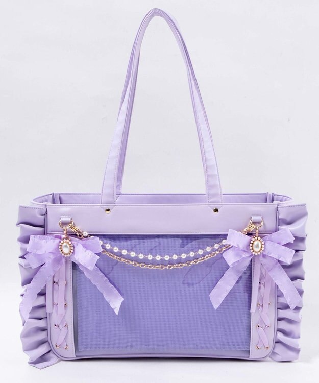 WEGO 【痛バ＆推し活グッズ】きらめきDIYパールリボンセットS ライトパープル