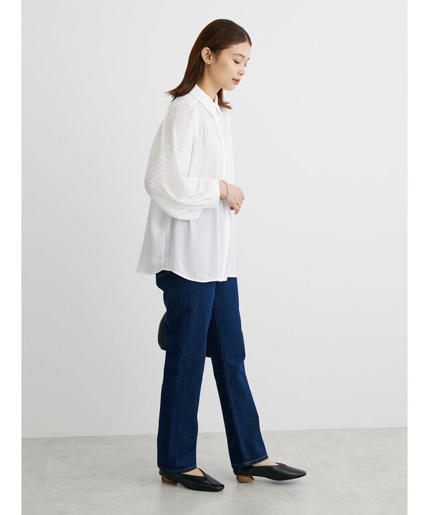 Green Parks ストレートデニムパンツ One Wash