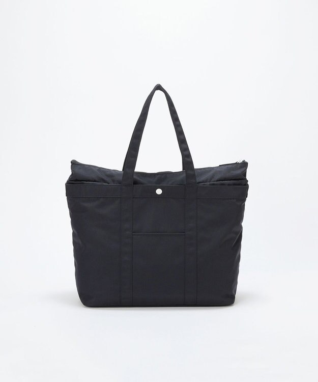 TOPKAPI 【Breath TOPKAPI】CHILLGO 保冷バッグ付き ナイロン トートバッグ L / 撥水 ブラック