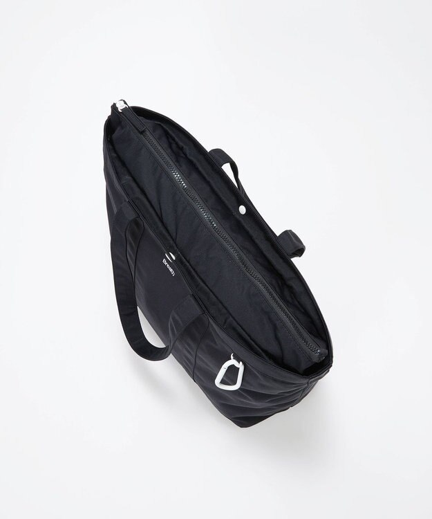 TOPKAPI 【Breath TOPKAPI】CHILLGO 保冷バッグ付き ナイロン トートバッグ L / 撥水 ブラック