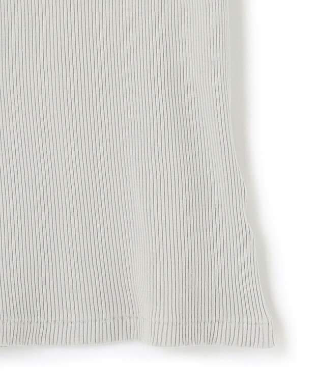 ICB オーガニックリブタンク キャミソール型 ライトグレー系