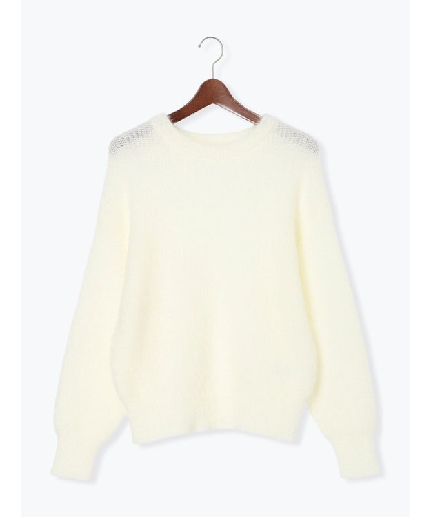 Te chichi キャットヤーンニット オフホワイト