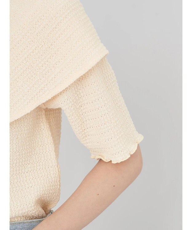 earth music&ecology ビッグカラーカットプルオーバー Yellow