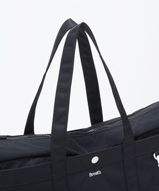 TOPKAPI 【Breath TOPKAPI】CHILLGO 保冷バッグ付き ナイロン トートバッグ L / 撥水 ブラック