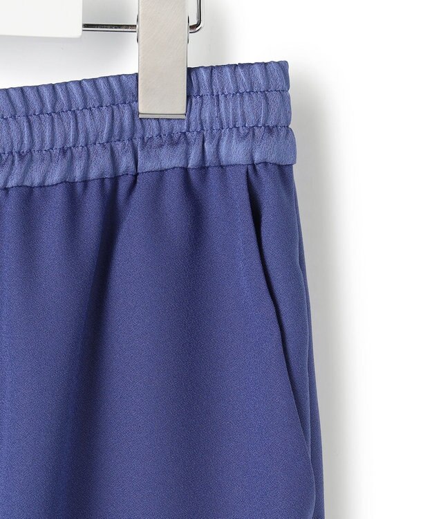 ICB L 【先行予約・WEB限定カラーあり】FluidBackSatin ドロストパンツ ロイヤルブルー