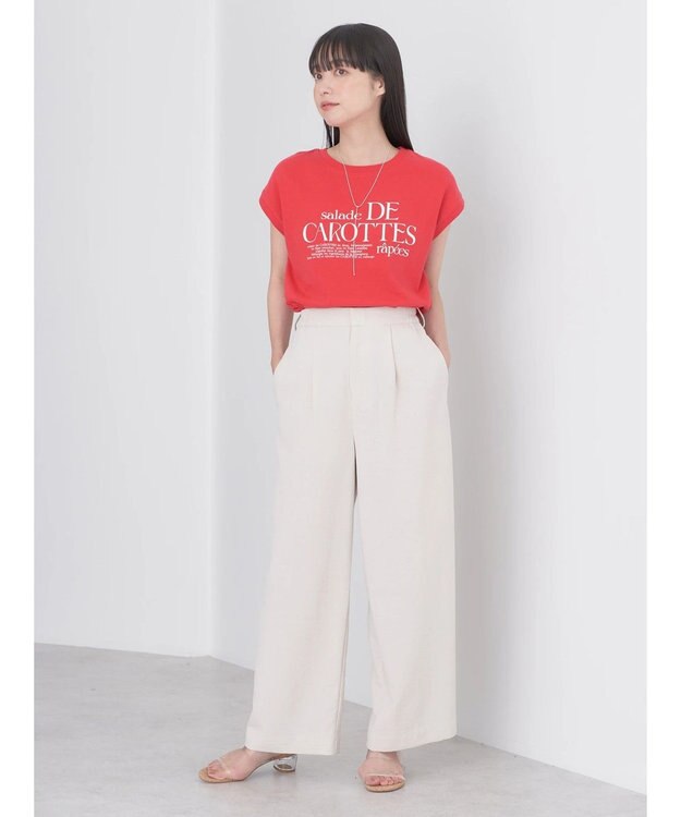 earth music&ecology ｓａｌａｄｅ　ＤＥ　ＣＡＲＯＴＴＥＳ　ｒａｐｅｅｓノースリＴ Red