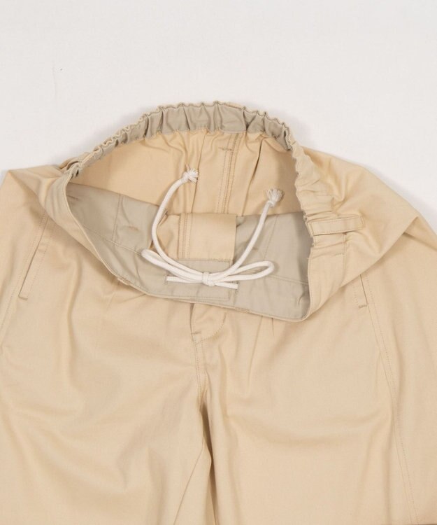 WEGO 【ユニセックス着用ITEM】ステッチカラーチノパンツ ベージュ