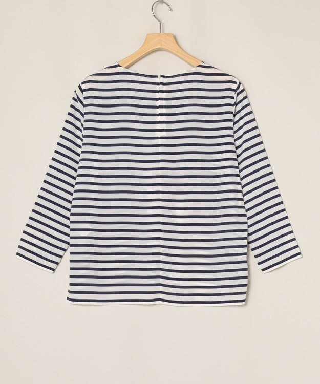 ONWARD Reuse Park 【23区】ブラウス春夏 ネイビー