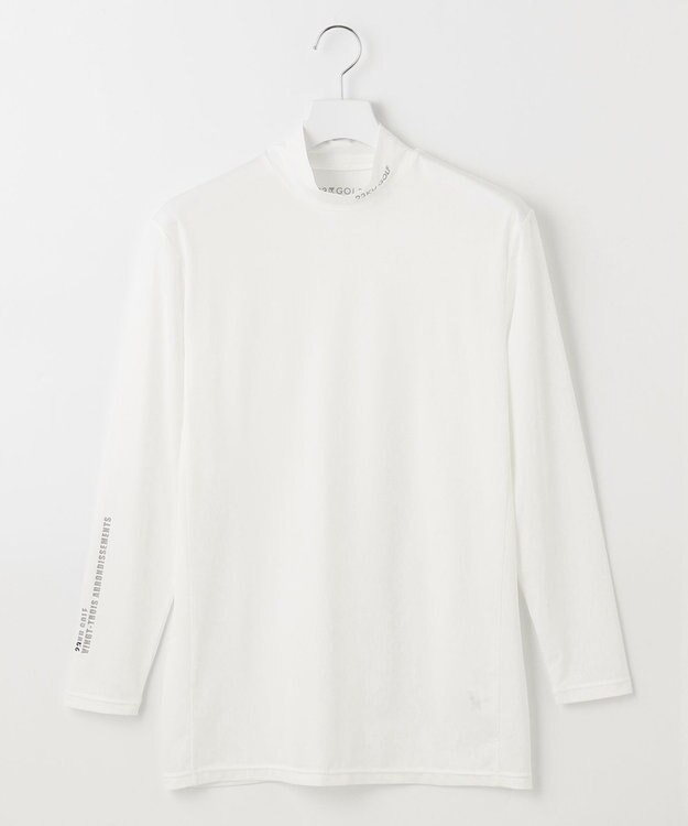 23区GOLF 【MEN】【吸水速乾・UV】３０ｄエンボスプリント インナーカットソー ホワイト系5