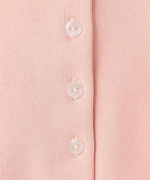 TOCCA GLOW CORSAGE KNIT ニットカーディガン ピンク系