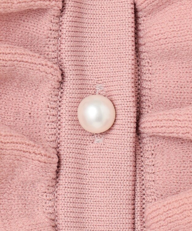 TOCCA 【洗える】DOLLY GILET ニットジレ ピンク系