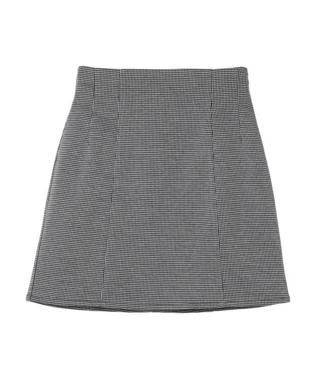 earth music&ecology ミニスカート Hounds Tooth