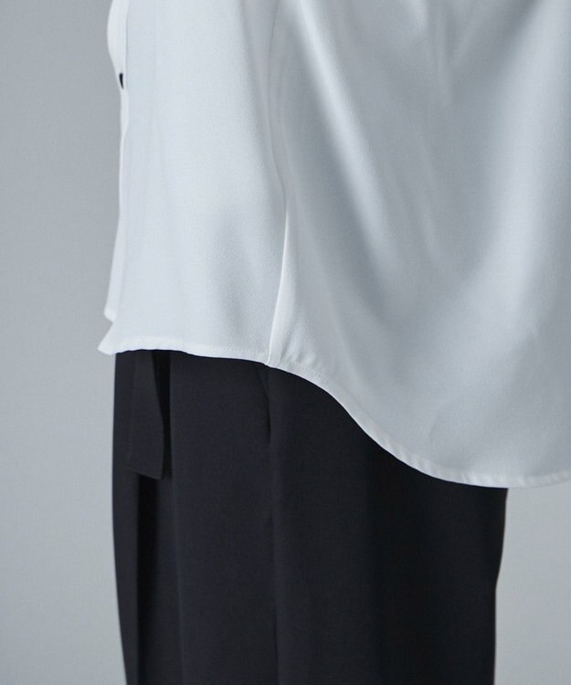 WEGO アムンゼンワンポイントBIGシャツ（S） ホワイト