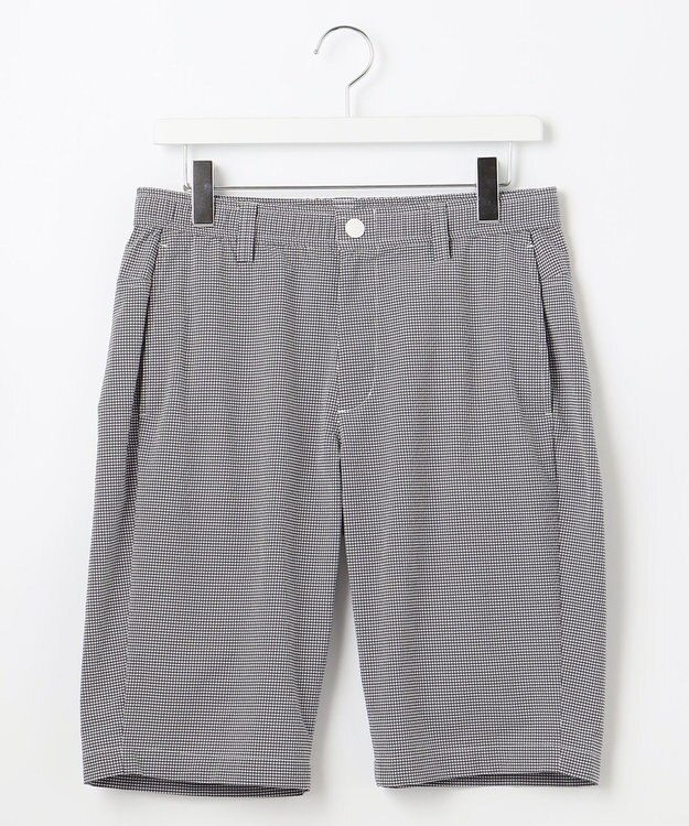 23区GOLF WEB限定【MEN】ギンガムチェック ショートパンツ ブラック系3
