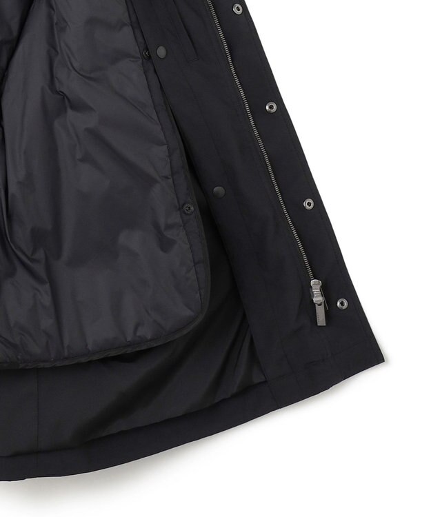 JOSEPH HOMME スプリットピーチストレッチ　コート ブラック系