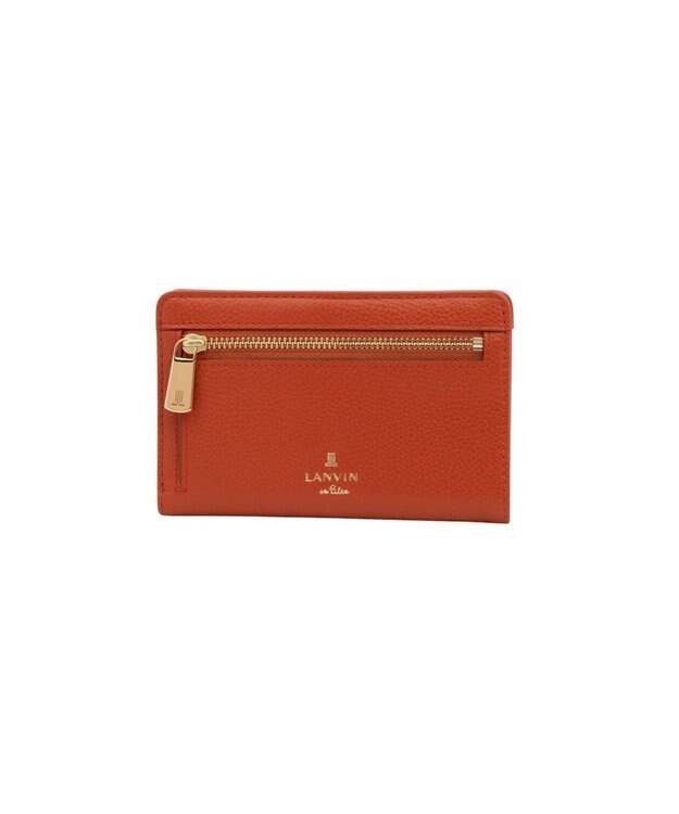 LANVIN en Bleu アーリ 財布機能付きカードケース レンガ