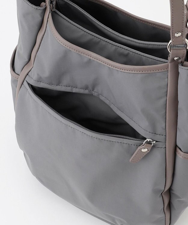 Y'SACCS 【ムック本掲載】タスランナイロントートバッグ midium グレー