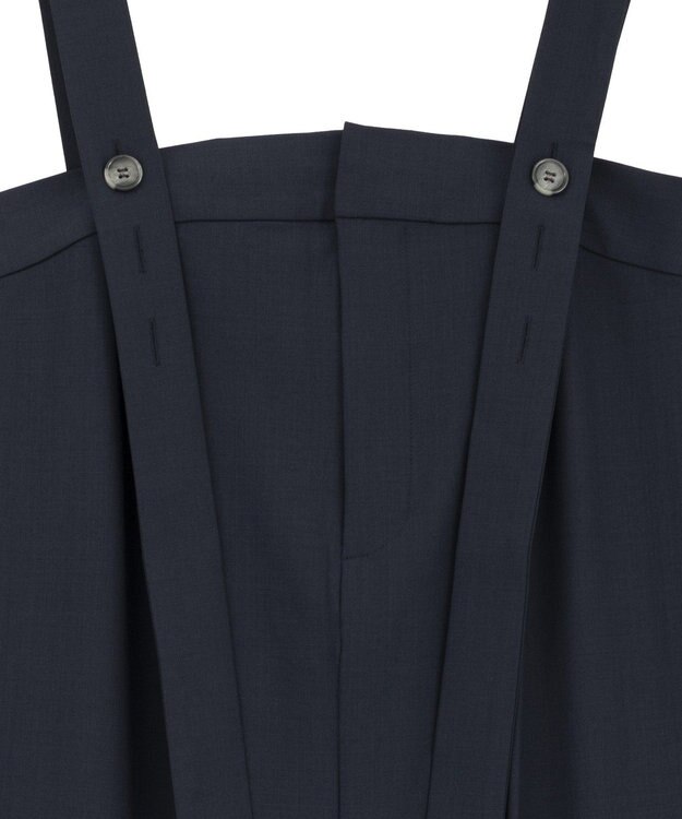 CRAFT STANDARD BOUTIQUE ワイドサロペットパンツ Dark Navy