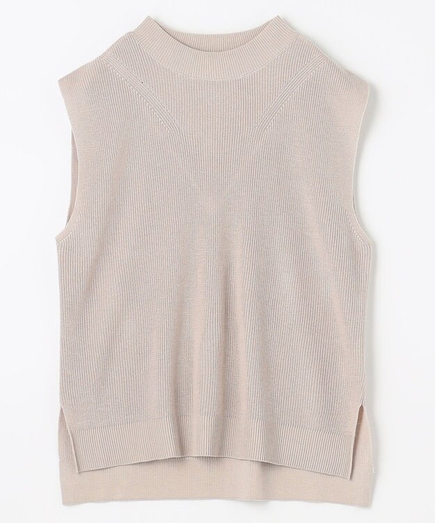 ANY 【セットアイテム】ニットベスト×ワンピース SET ベージュ×ベージュドット