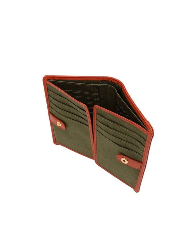 LANVIN en Bleu アーリ 財布機能付きカードケース レンガ