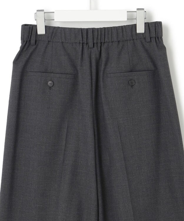 23区 S 【CLASSY.10月号掲載/洗える】TWマットクロス ハーフパンツ グレー系