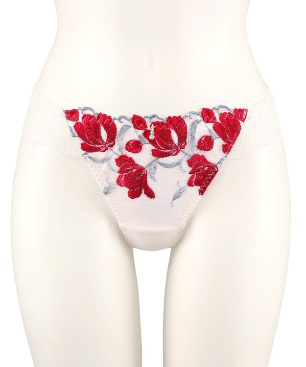 San-ai Resort（三愛水着楽園） エレガントコレクション【2407】Tショーツ レッド